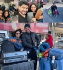 VanHackers and their families at an airport