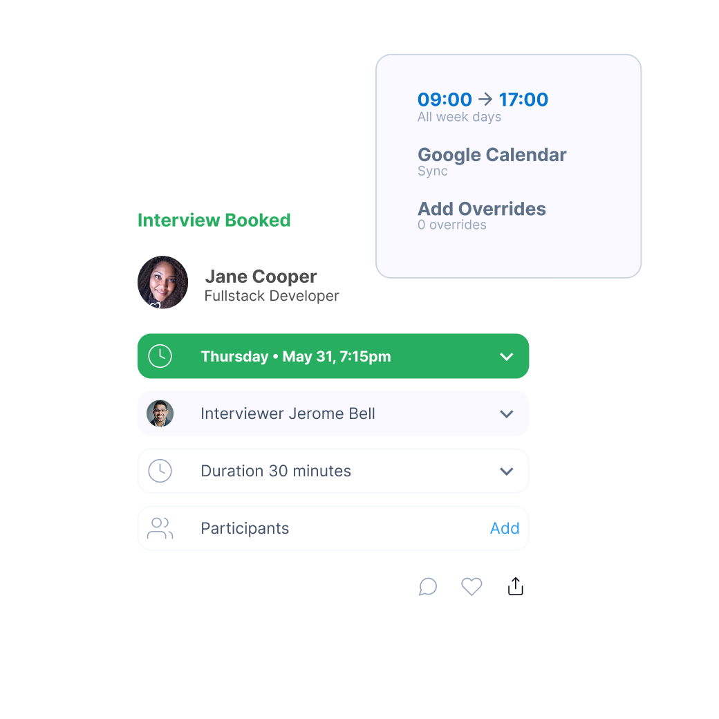Calendar sync